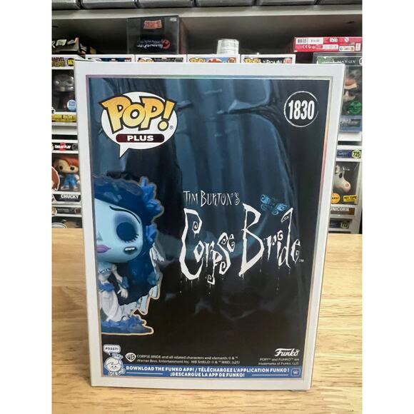 Emily Butterflies Funko Pop PLUS Corpse Bride #1830 Tim Burton Movies Animation - Picture 3 of 6